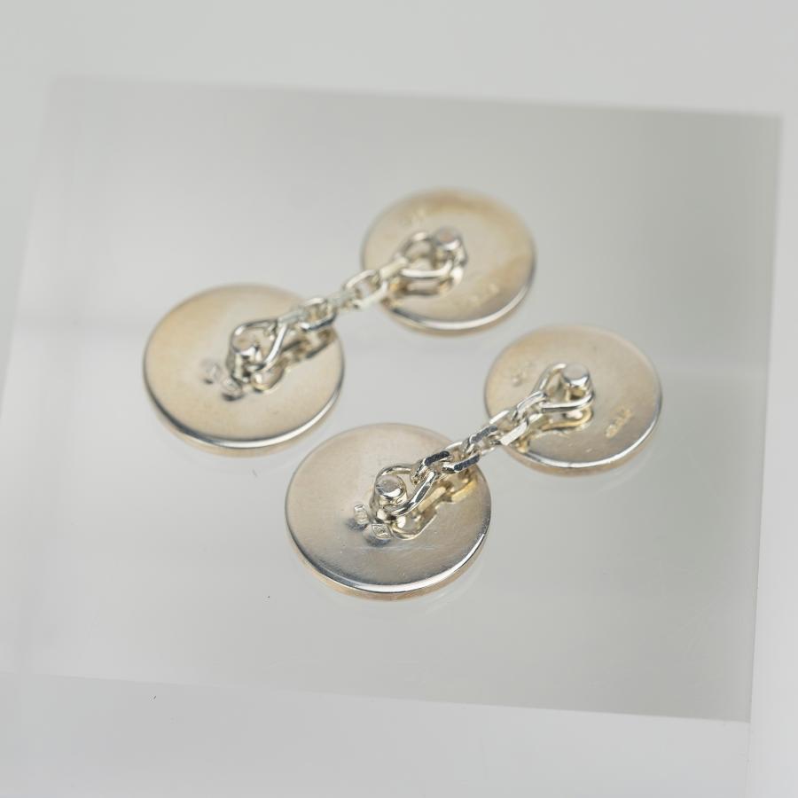 HERMES（エルメス） セリエ カフスボタン シルバー925 メンズ