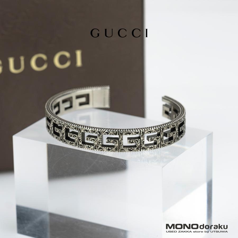 GUCCI（グッチ） バングル アラベスク Gモチーフ #19 シルバー925 約