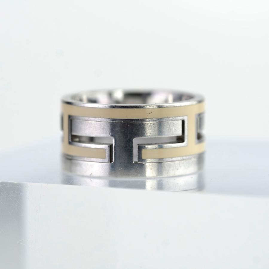 HERMES（エルメス） ムーブアッシュ リング #51 約11号 ベージュ