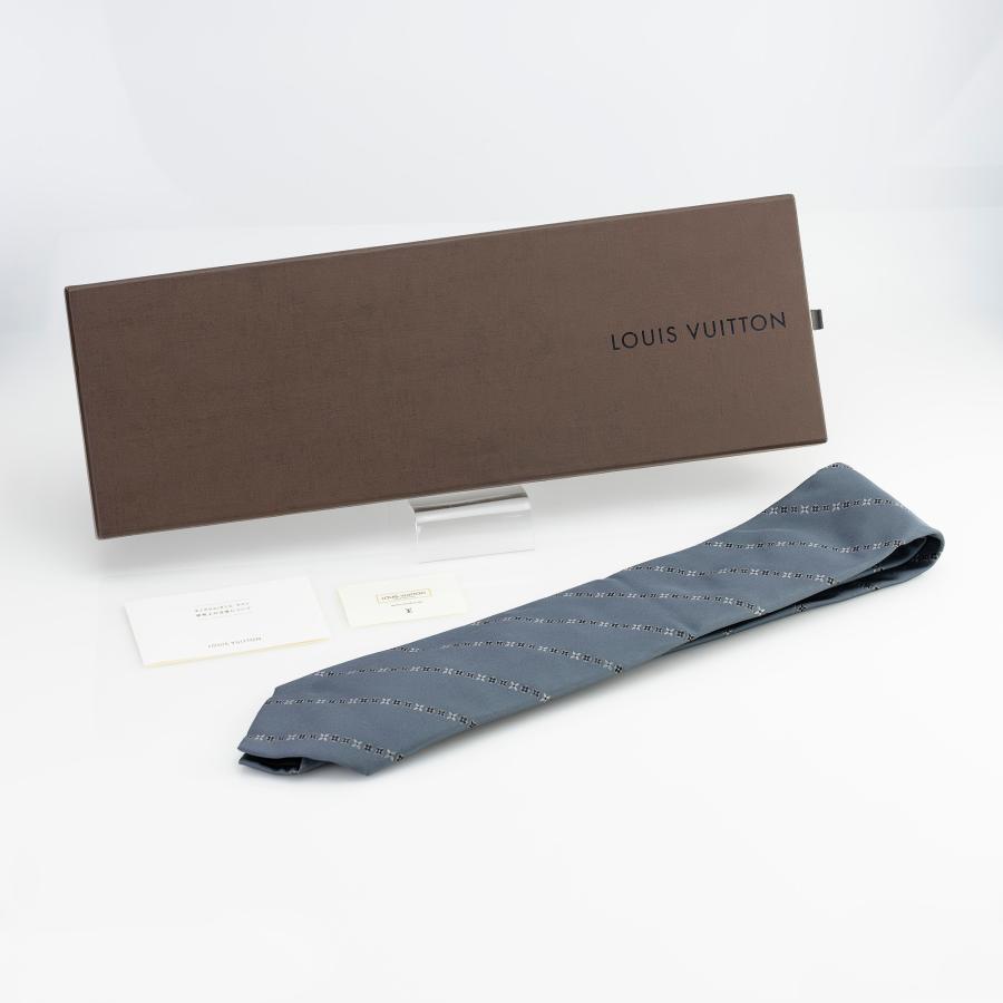 LOUIS VUITTON（ルイ・ヴィトン） ネクタイ シルク100％ ブルーグレー
