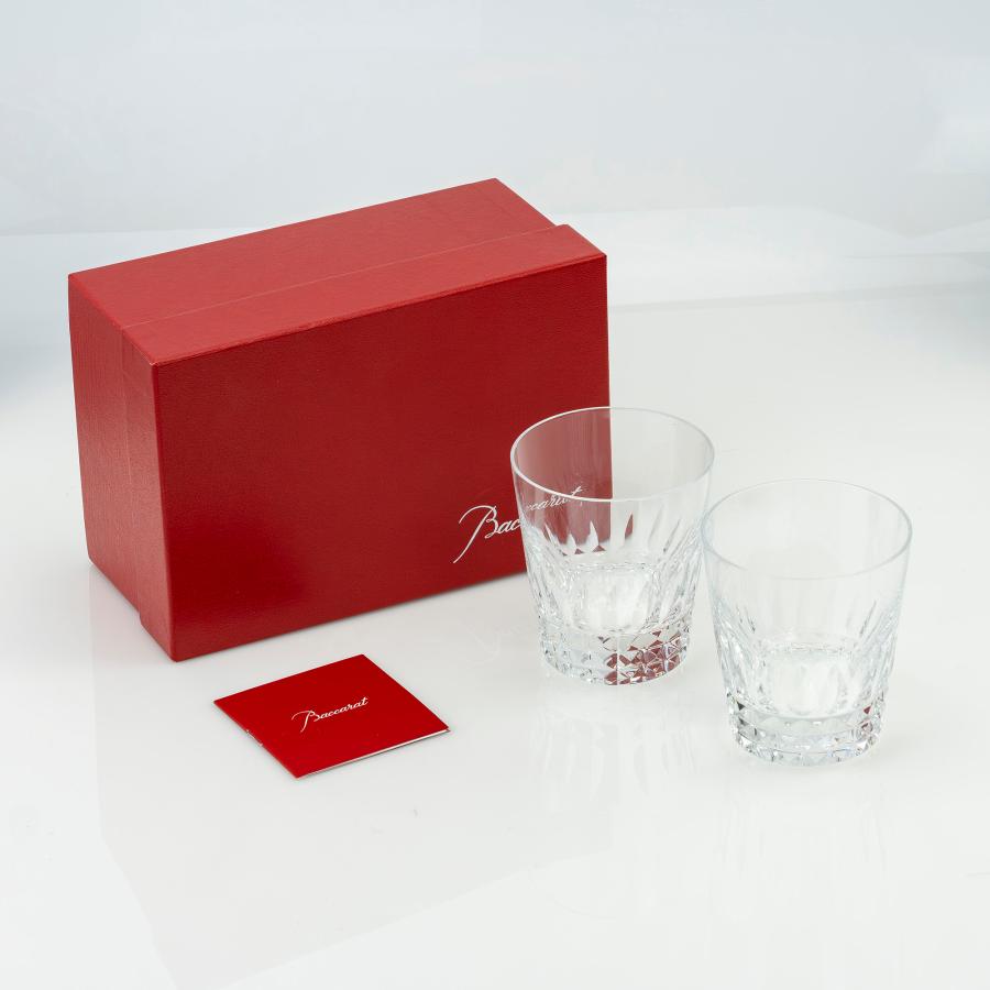 バカラ（Baccarat） ピカデリー オールドファッションドグラス ペア 箱