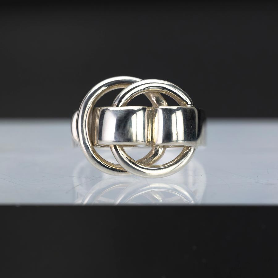 HERMES（エルメス） ドゥザノー リング 7号〜8号相当 シルバー925 Deux