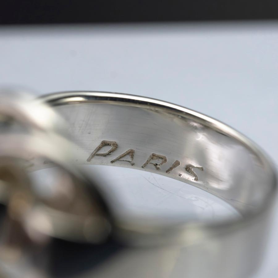 HERMES（エルメス） ドゥザノー リング 7号〜8号相当 シルバー925 Deux