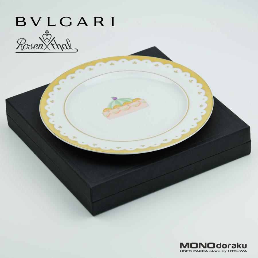 【希少】 BVLGARI ブルガリ　ローゼンタール ドルチェ デコプレート　5枚 Rosenthal（ローゼンタール） ブルガリ×ローゼンタール ドルチェ デコ 食器