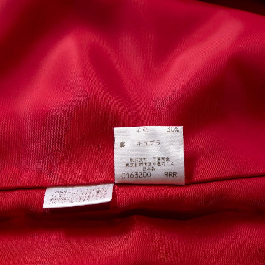 Yves Saint Laurent（イヴ・サンローラン） ダッフルコート レッド