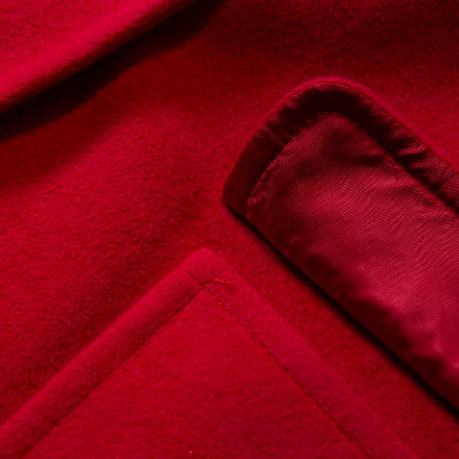 Yves Saint Laurent（イヴ・サンローラン） ダッフルコート レッド