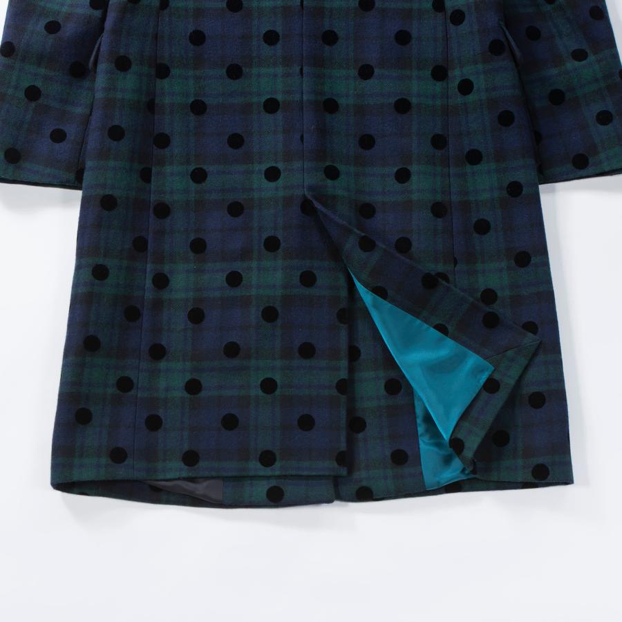 PS Paul Smith ポールスミス チェスターコート ドット×チェック