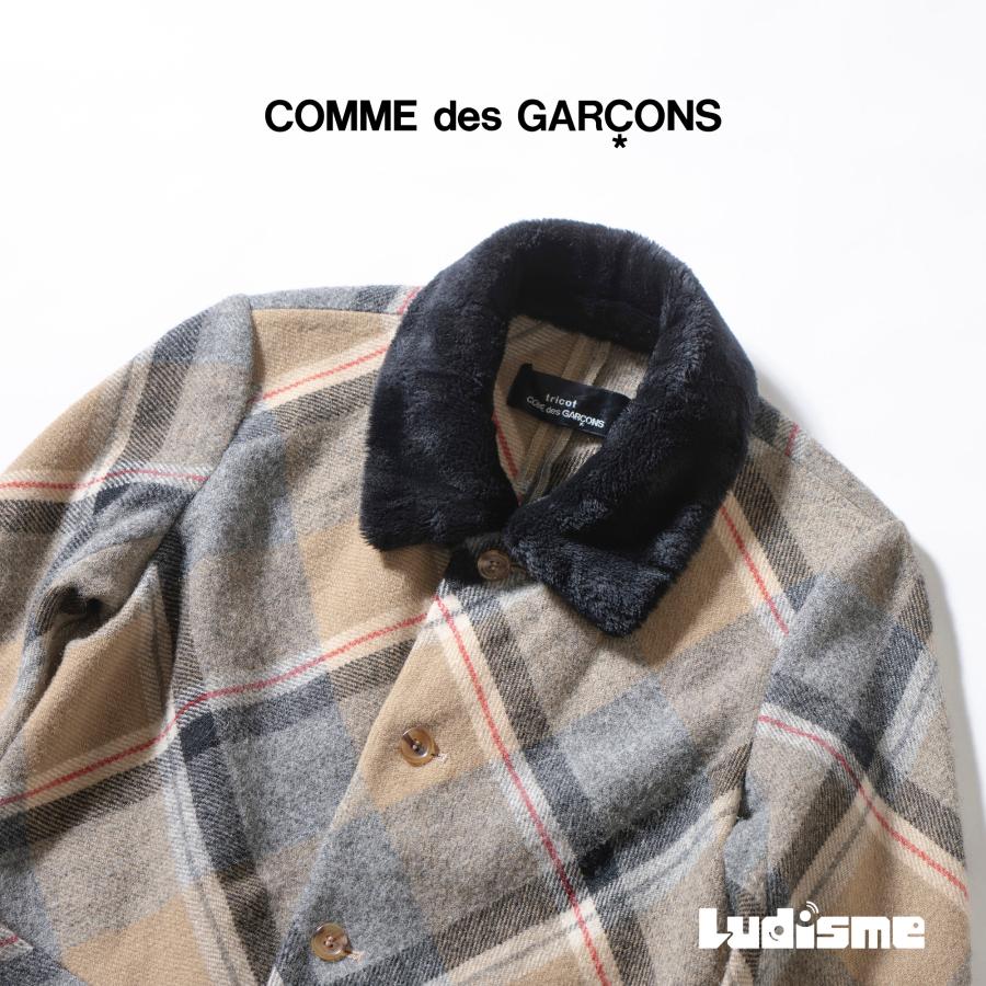 tricot COMME des GARCONS コムデギャルソン AD1996 チェック柄 ウール 