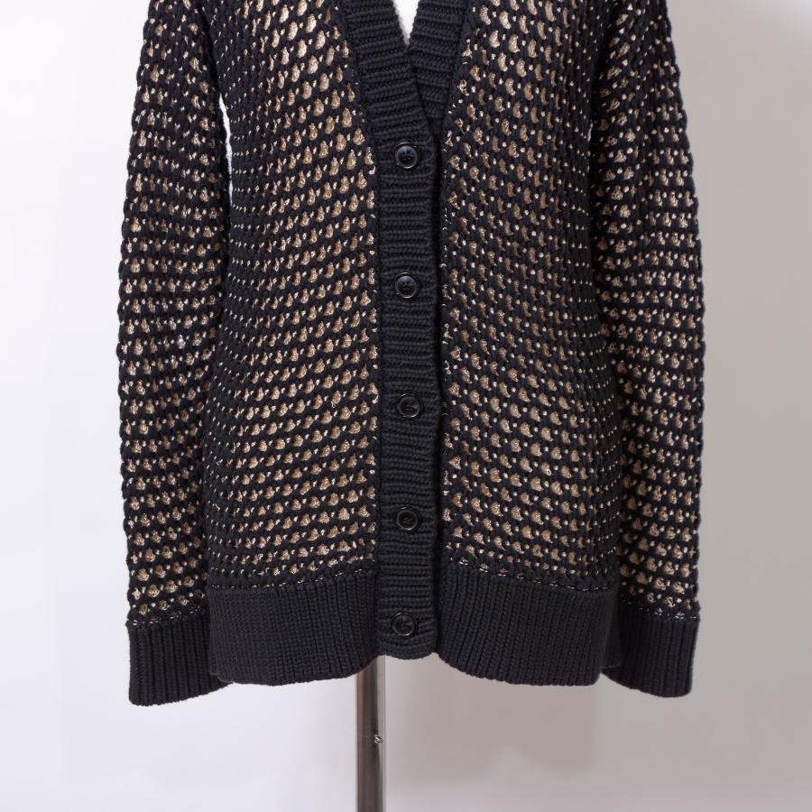 Maison Martin Margiela ニットカーディガン 黒 Mサイズ Maison Martin Margiela ニットカーディガン 黒 Mサイズ Maison