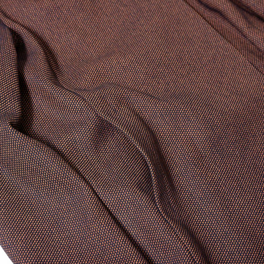 アーペーセー A.P.C. ロングコート スタンドカラー ブラウン系 S レディース フランス製 アウター コート ミニマル ヘリンボーン チェック_7