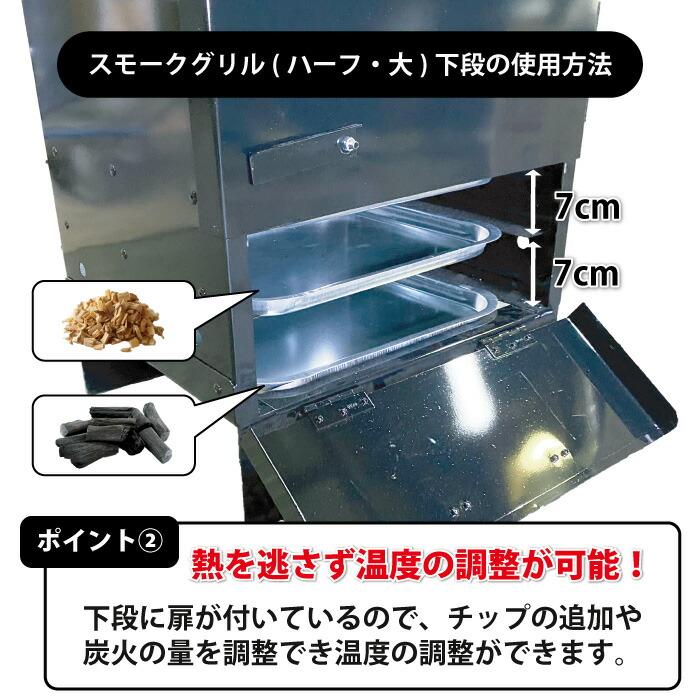 カシワ スモークグリル ハーフ・大用 四角皿 1枚 受け皿 四角皿 燻製器