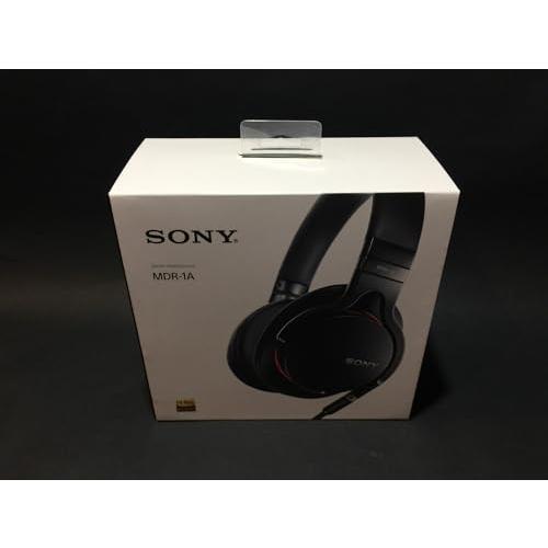 ソニー SONY ヘッドホン MDR-1A : ハイレゾ対応 密閉型 折りたたみ式 ケーブル着脱式/バランス接続対応 リモコン・マイク付き ブラック｜monoeliq｜02