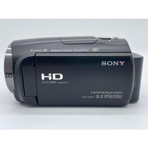 SONY HDビデオカメラ Handycam HDR-CX670 ブラック 光学30倍 HDR-CX670-B｜monoeliq｜03