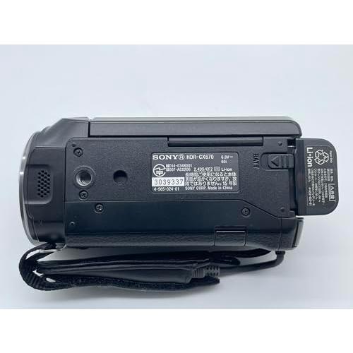 SONY HDビデオカメラ Handycam HDR-CX670 ブラック 光学30倍 HDR-CX670-B｜monoeliq｜06