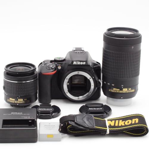 Nikon デジタル一眼レフカメラ D5600 ダブルズームキット ブラック D5600WZBK｜monoeliq｜02
