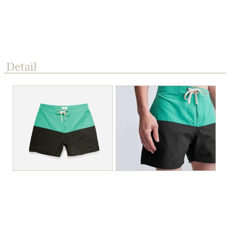 SATURDAYS SURF(サタデーズサーフ) ENNIS BOARDSHORTS(ボードショーツ)[GREEN/BLACK(グリーン/ブラック)][緑/黒色][水着/海水パンツ/短パン][メンズ/男性用]｜monofactory｜02