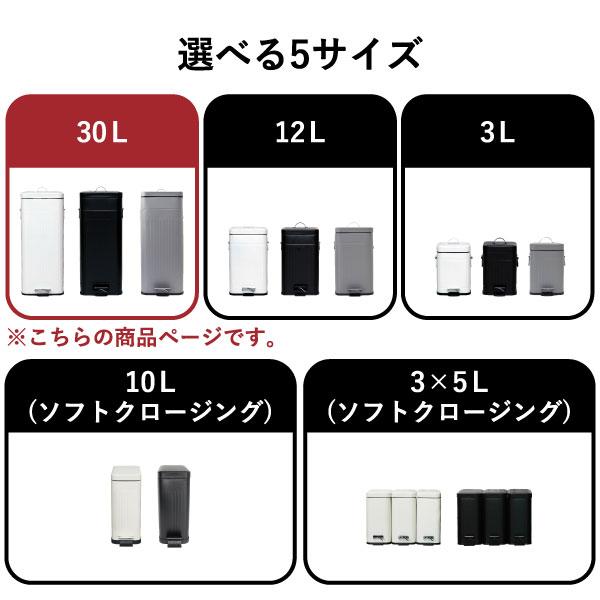 b.c.l ゴミ箱 45リットル対応 45l おしゃれ 分別 スリム 蓋付き