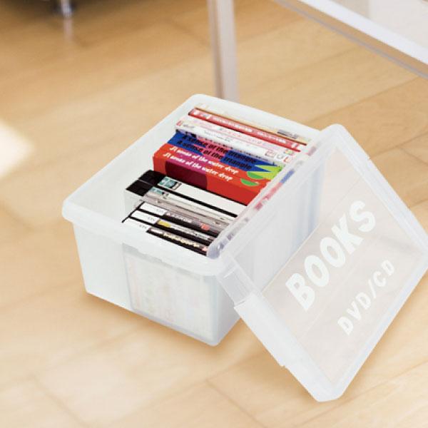 伊勢藤 本収納ケース 収納ボックス 漫画 小説 DVD CD クローゼット