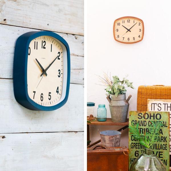 壁掛け時計 電波時計 掛け時計 おしゃれ 静音 かけ時計 木目調 寝室