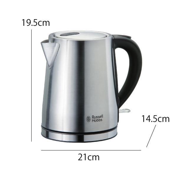 RUSSELL HOBBS 電気ケトル おしゃれ 電気ポット 1L ステンレス