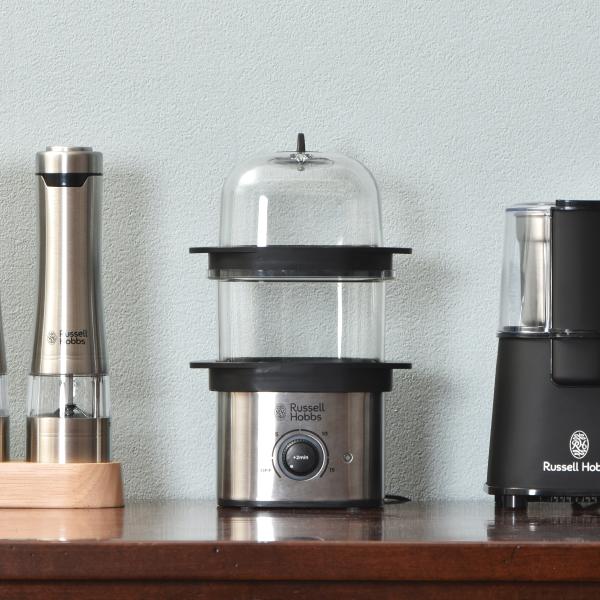 新品2点‼︎ラッセルボブス❤︎ブレンダーとミニスチーマーのセット Russell Hobbs｜ミニスチーマー/クイックミニスチーマー 【お取り寄せ