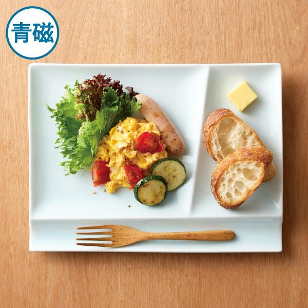 食器 皿 おしゃれ 美濃焼 ランチプレート 仕切り 食洗機 レンジ 可