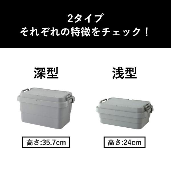 RISU（リス） 収納ボックス フタ付き コンテナボックス 収納ケース
