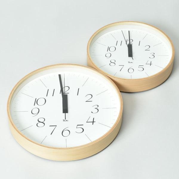 Riki Watanabe（リキワタナベ） 掛け時計 電波時計 壁掛け おしゃれ