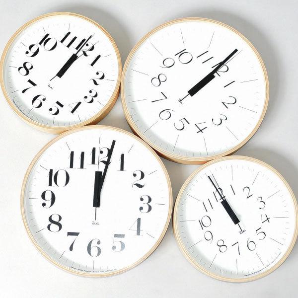 R*A様 静かに時を刻む美しい電波時計RIKIホワイト レムノス 音 RIKI