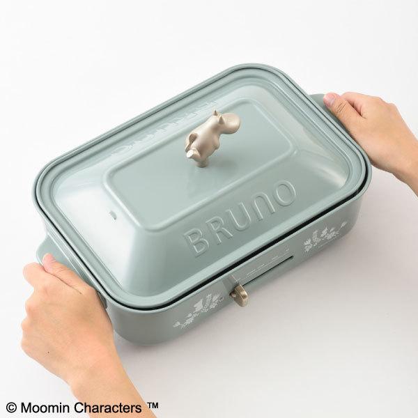 Bruno コンパクトホットプレート ムーミン ブルーグリーン レシピ たこ焼きピック ホットプレート おしゃれ 北欧 大人かわいい たこ焼き 焼肉 パーティー 025a 210 016 モノギャラリー 通販 Yahoo ショッピング