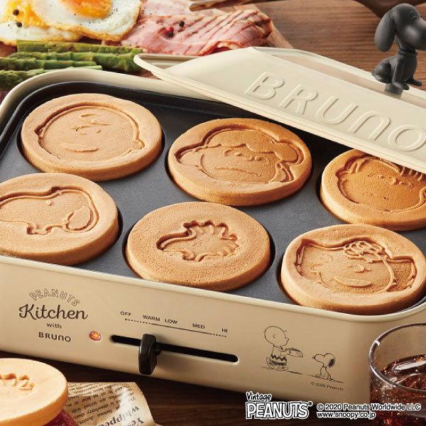 BRUNO コンパクトホットプレート PEANUTS ホットプレート BRUNO コンパクトホットプレート PEANUTS ホットプレート
