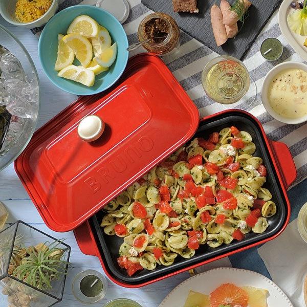 BRUNO ホットプレート 本体＋4種プレート 【レシピ＋ラッピング＋特典