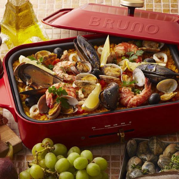 BRUNO（ブルーノ） ホットプレート 本体＋2種プレート 特典付き