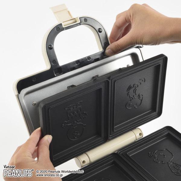 豪華ラッピング無料 ホットサンドメーカー Snoopy ダブル ホットサンドメーカー Bruno Peanuts ピーナッツ ブルーノ サンドイッチ 食パン プレスサンド おしゃれ スヌーピー ワッフル ホットサンドメーカー 倉庫出荷以外の商品をご購入の場合は 送料が 別途加算になる