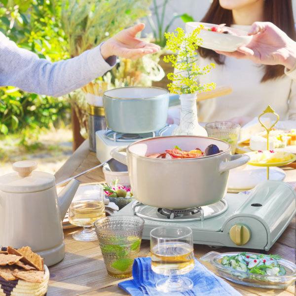 BRUNO ホーロー鍋 おしゃれ ガス ih ミルクパン 鍋 ホーロー 蓋付き