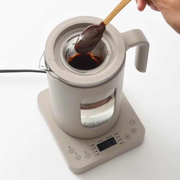 BRUNO crassy+ 電気ケトル おしゃれ 1L 温度設定 保温 予約機能 空焚き