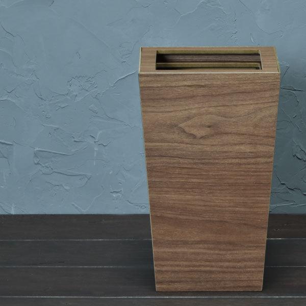 雰囲気のある『TRASH』木製のゴミ箱　ダストボックス ダストボックス スツール 木製 Eau TRASH BOX STOOL ゴミ箱 ふた付き