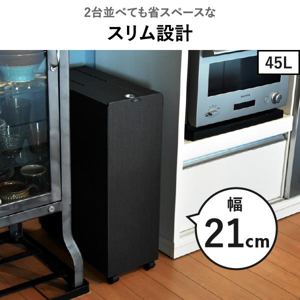 45L ダストボックス　アメリカン　お洒落ゴミ箱　分別　和室 TATSUーCRAFT（タツクラフト） ゴミ箱 45リットルゴミ袋対応 45l対応