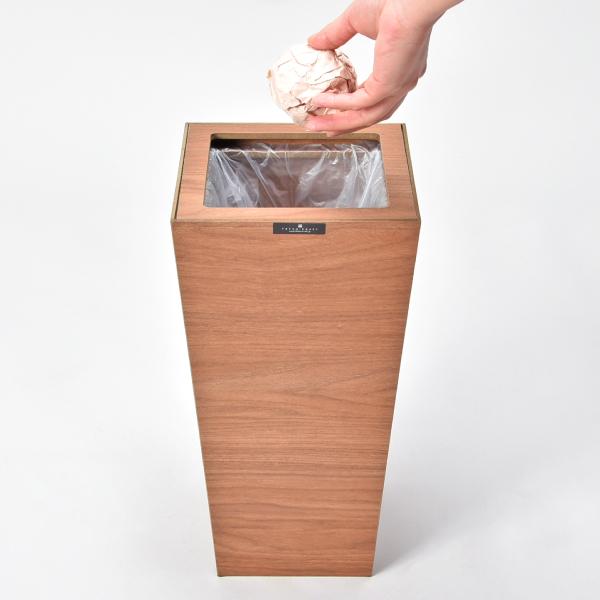 ダストボックス　アメリカン　お洒落ゴミ箱　分別ゴミ箱　木製 11L 木製 ゴミ箱 ダストボックス スクエア