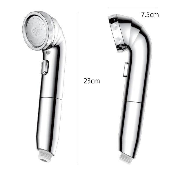 Arromic（アラミック） シャワーヘッド 節水 水圧 強い 増圧 取り付け