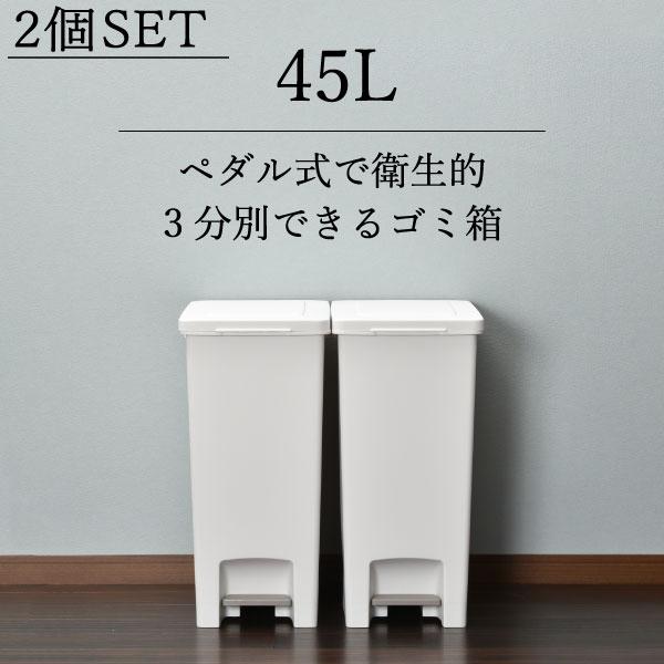 アスベル（ASVEL） ゴミ箱 おしゃれ 45リットル ダストボックス