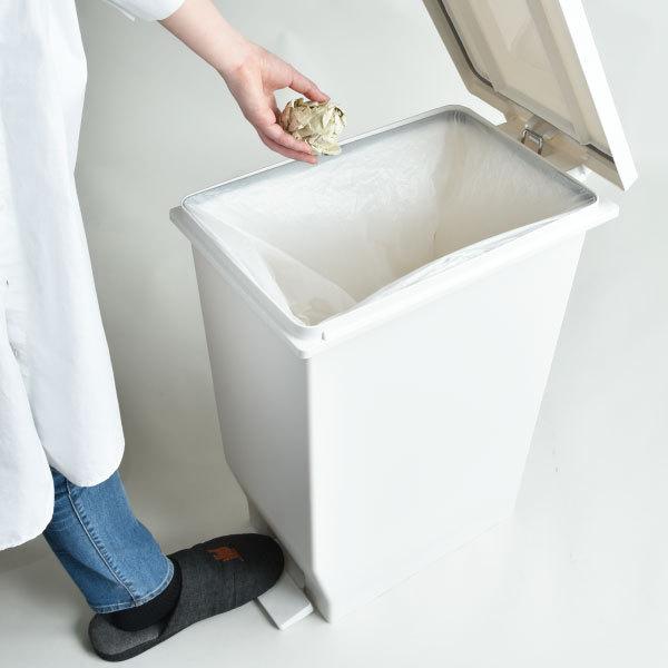 爆買い新作 ゴミ箱 45リットル おしゃれ キッチン 密閉 蓋付き 収納 ホワイト ブラック 白 黒 インテリア雑貨 北欧 アスベル エバンmp 密閉ペダルペール 45l 3個セット Supplystudies Com