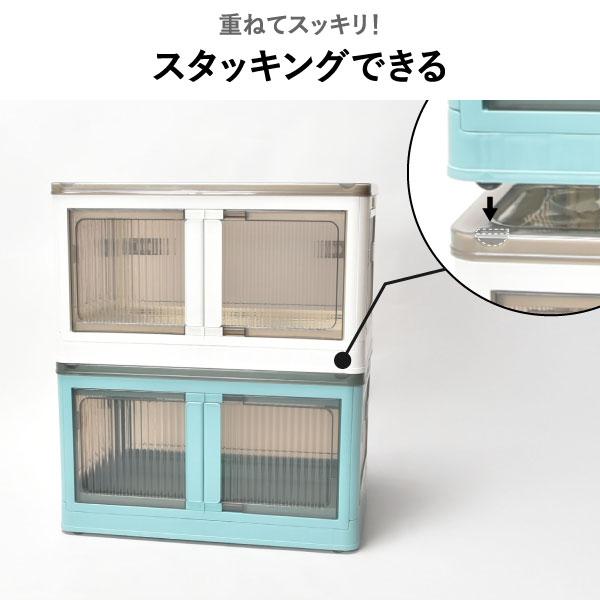 収納ボックス 折りたたみ おしゃれ 押入れ収納ケース ふた付き 組立て