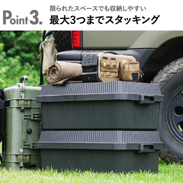 Like-it（ライクイット） 収納ボックス ふた付き 屋外 おしゃれ 衣装