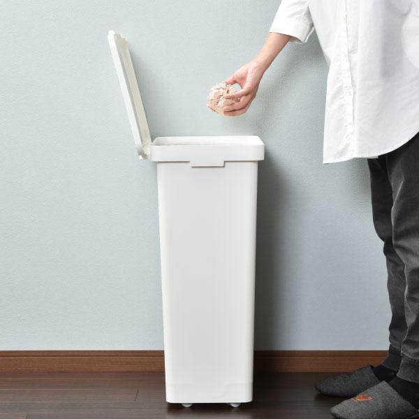 Like-it ゴミ箱 おしゃれ 大容量 45L袋可 45リットル袋可 分別