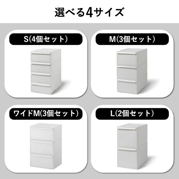 Like-it（ライクイット） 収納ボックス 引き出し おしゃれ 衣装ケース