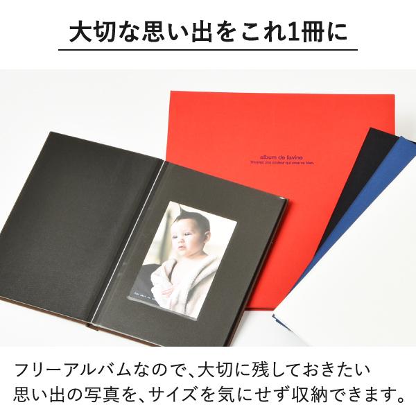 ナカバヤシ フォトアルバム おしゃれ アルバム かわいい 黒台紙 100年