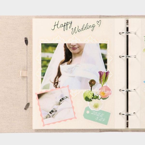 MARK'S（マークス） アルバム フォトアルバム 台紙 リフィル おしゃれ