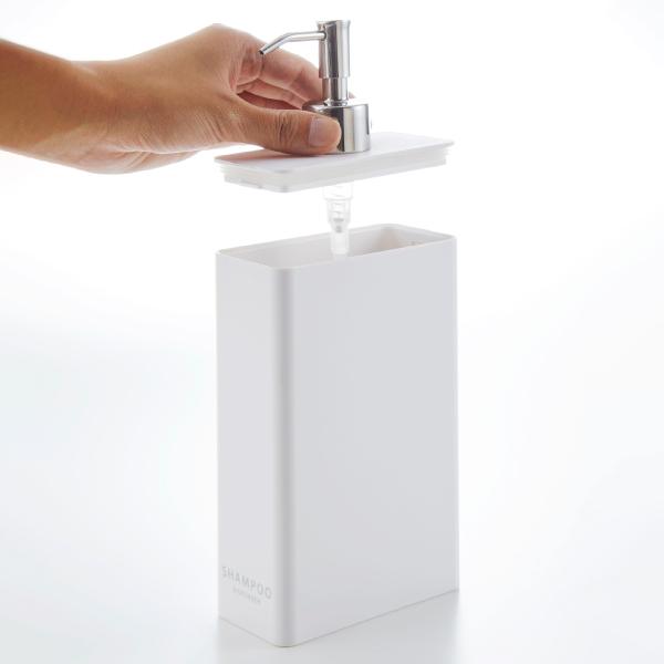 tower ソープディスペンサー おしゃれ 詰め替え容器 ボトル 約700ml