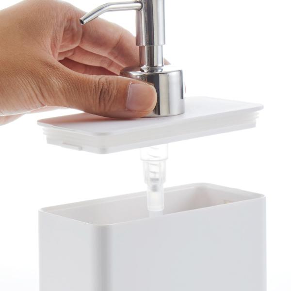 tower ソープディスペンサー おしゃれ 詰め替え容器 ボトル 約700ml